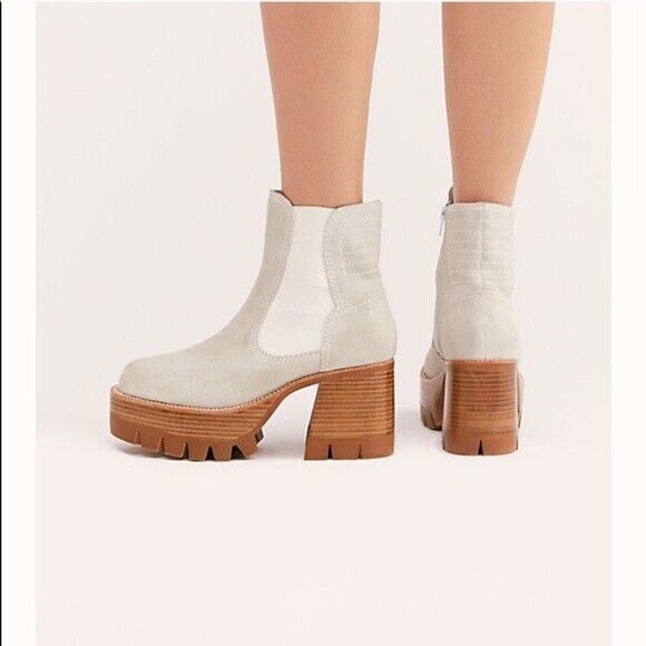 New Preston Platform Ankle Boots Shop all Jeffrey Campbell size 10 - Picture 2 of 7